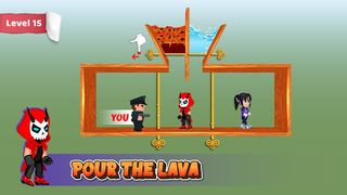 Pin pull girl puzzle game - Screenshot 2