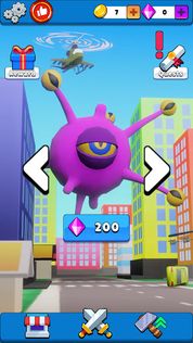 Idle Kaiju 3D: City Defense - Screenshot 4