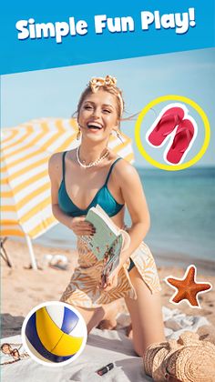 Find Difference: Bikini Girl - Screenshot 3