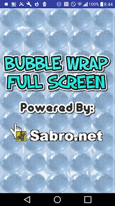 Bubble Wrap Fullscreen Game - Screenshot 1