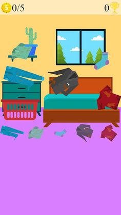 laundry washing machine game - Screenshot 1