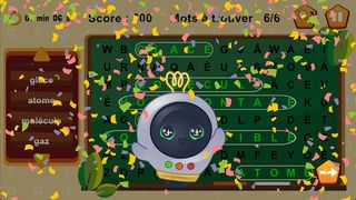 Mots mêlés scientifiques - Screenshot 1
