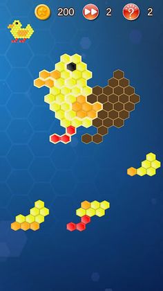 Hexa Mosaic - Block Puzzle - Screenshot 1