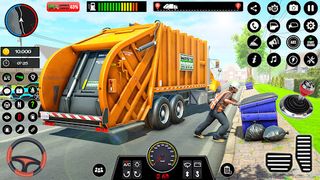Garbage Truck 3D - Trash Truck - Screenshot 1
