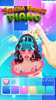 Selena Gomez Music Piano Tiles - Screenshot 2