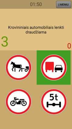 KET kelio Ženklai - Screenshot 3