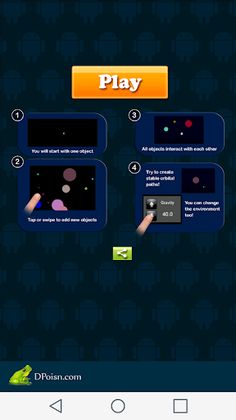 Gravity Simulator - Screenshot 1