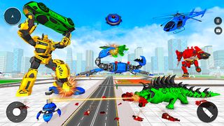 Animal Crocodile Robot Games - Screenshot 2