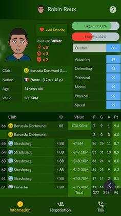 Soccer Agent - Screenshot 3