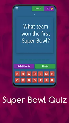 Super Bowl Quiz - Screenshot 3