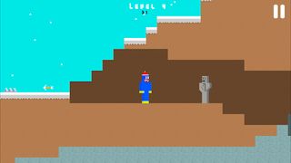 Noob Blue Monster Winter - Screenshot 1