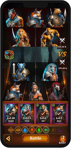 Warrior kings: Idle RPG - Screenshot 3