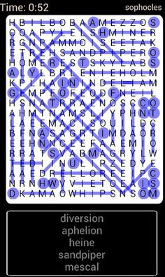 Word search puzzle - Screenshot 3