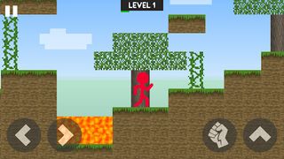 Stickman Vs Zombie Block Craft - Screenshot 1