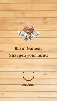 Brain Games : Sharpen your min - Screenshot 1