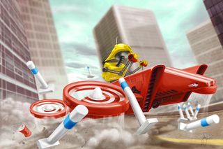 Hover Biker - Screenshot 1