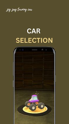 Zig Zag Turning Car - Screenshot 1