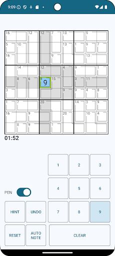 Killer Sudoku - Screenshot 2
