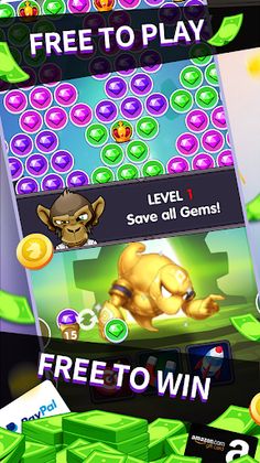 Bubble Shooter Money Win Cash - Screenshot 1