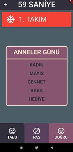 Tabu TR - Screenshot 3