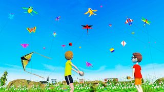 Kite Flying: Basant Mela game - Screenshot 1