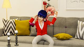 Anime Father Family Simulator - Screenshot 1