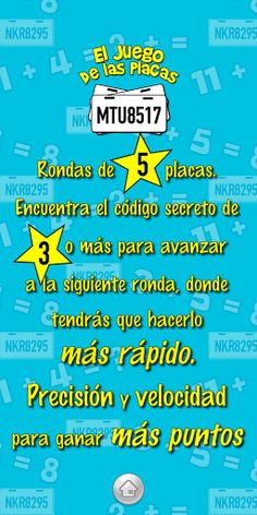 El juego de las placas - Screenshot 2