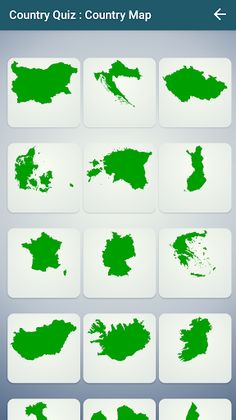 Country Quiz: Country Map - Screenshot 3