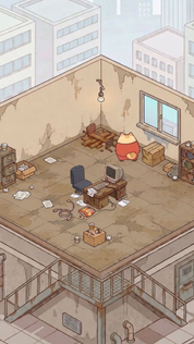 Office Cat: Idle Tycoon Games - Screenshot 1