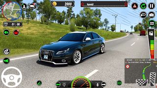 Modern Car 3D: Driving School - Screenshot 2