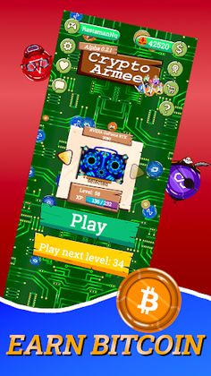 Earn Bitcoin Crypto Game - Screenshot 1