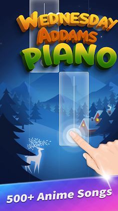 Wednesday Addams Piano Tiles - Screenshot 4