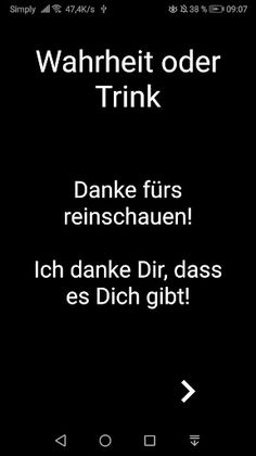 Wahrheit oder Trink! Trinkspie - Screenshot 1