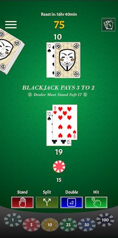 Bitcoin Blackjack - Screenshot 1