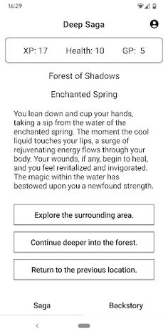 Deep Saga: AI Text RPG - Screenshot 3