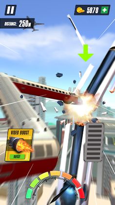 Train Monster Demolition games - Screenshot 2
