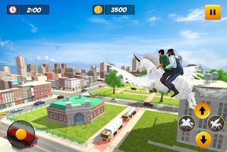 Unicorn Taxi: Flying Horse Sim - Screenshot 3