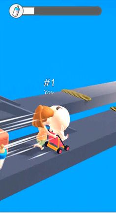 Stroller Racing - Screenshot 2