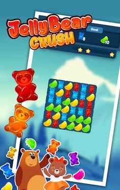 Jelly Bear Crush - Screenshot 1