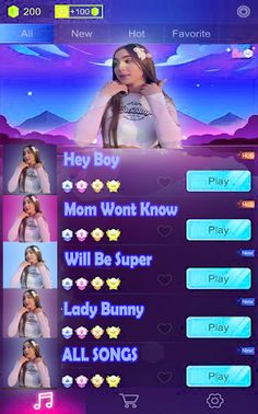 Lady Diana Neon Tiles - Screenshot 1