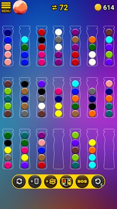 Brain ball sort puzzle - Screenshot 4