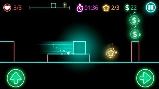 Glow obstacle course - Screenshot 3