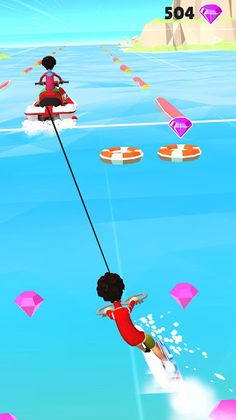 Water Ski - Water Stunts and R - Screenshot 2