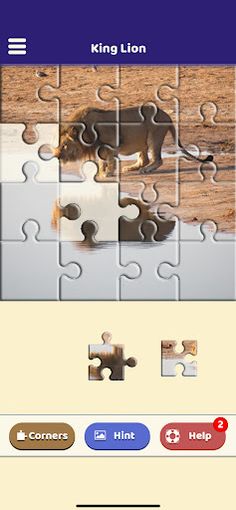 King Lion Puzzle - Screenshot 2