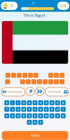 Flags Of World - Quiz - Screenshot 2