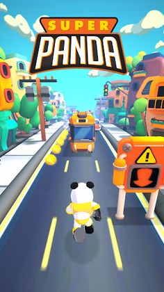 Super Panda Runner - Screenshot 2