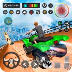 Mega Ramp ATV Quad Bike Stunts - Screenshot 2