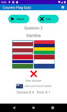 Country Flag Quiz - Screenshot 3
