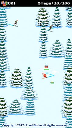 Santa Ski vs Zombies Ski - Screenshot 4