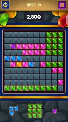 Jewels Blocks Puzzle - Screenshot 4